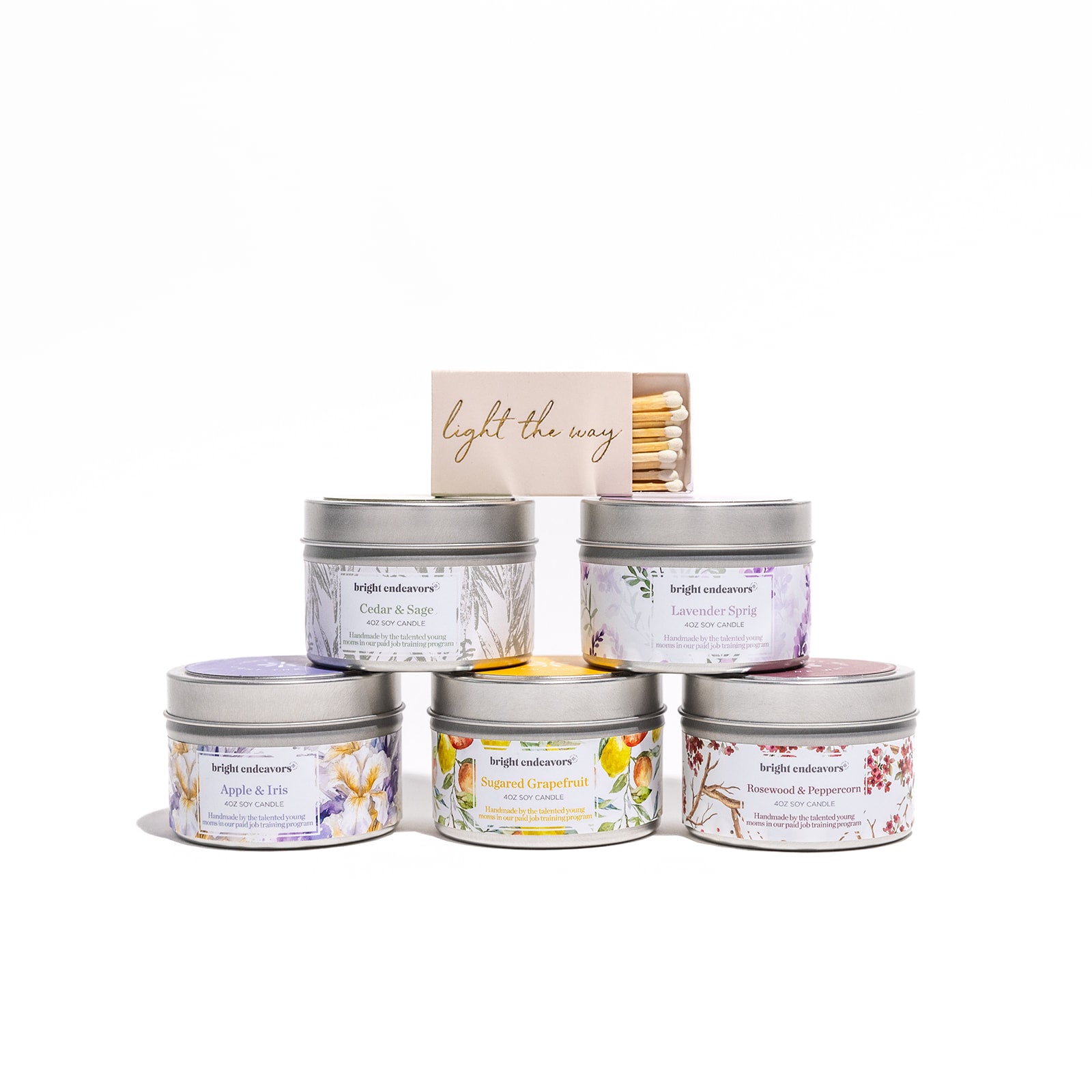 Classic Essentials Tin Candle Gift Box