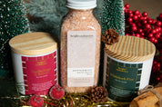 Holiday Candle & Salt Gift Box
