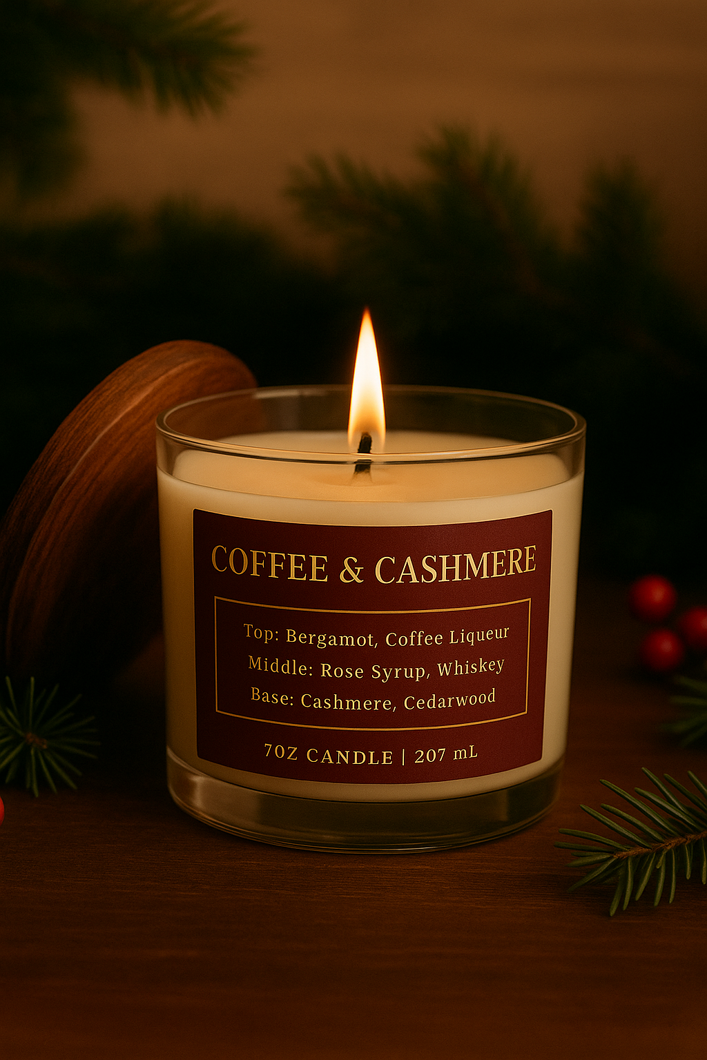 Coffee & Cashmere Fine Fragrance Candle