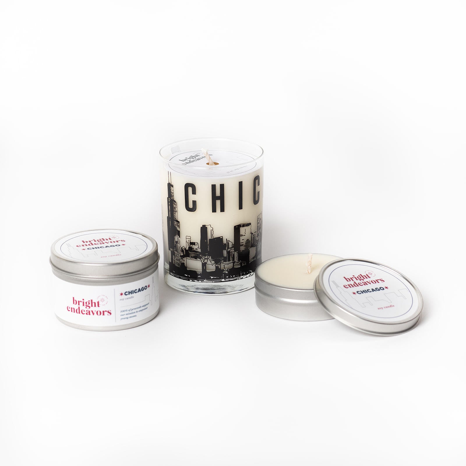 Chicago Candle by Bright Endeavors 