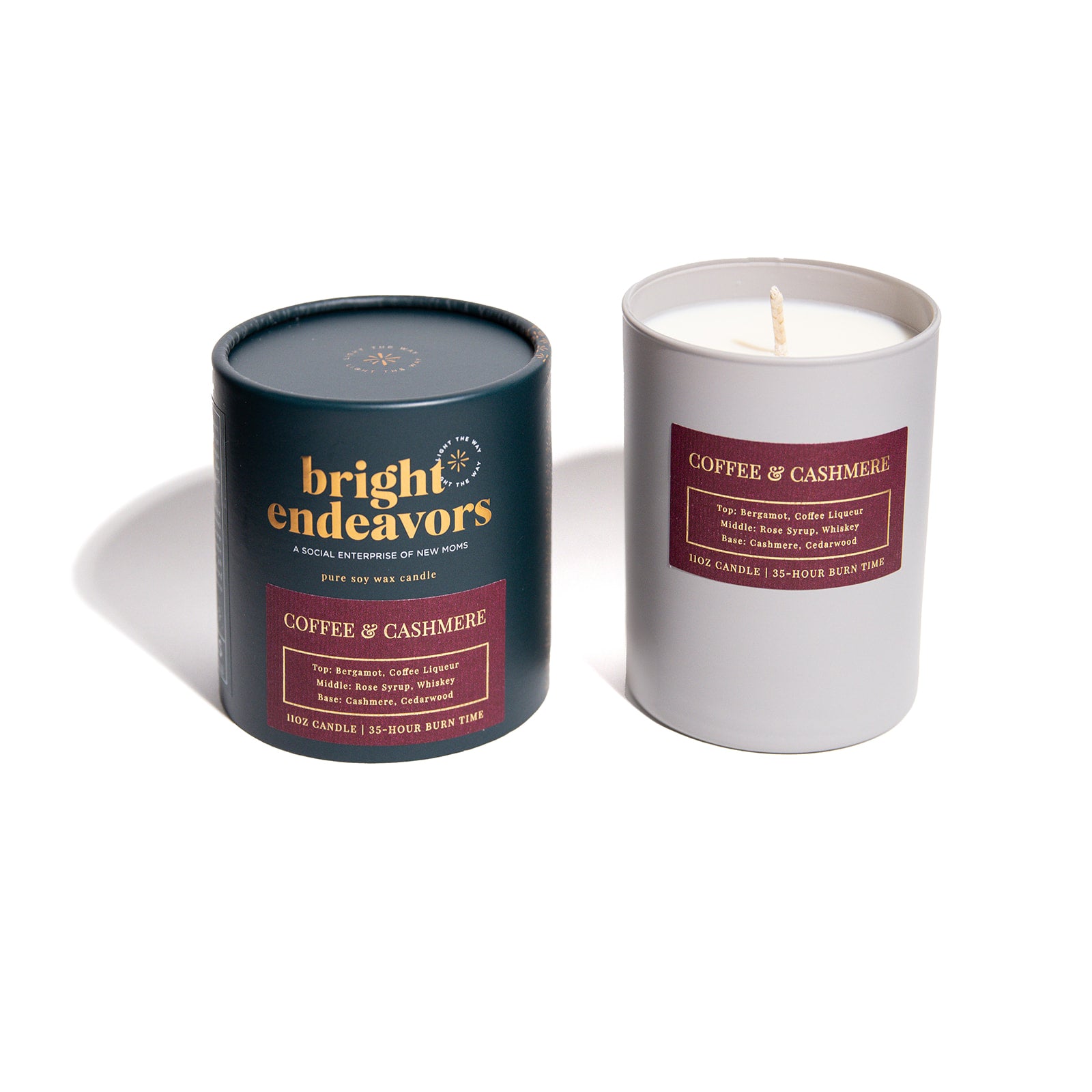 Coffee and Cashmere Candle Bright Endeavors