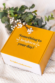 Small Yellow Gift Box Bright Endeavors