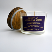 Egyptian Jasmine & Amber Fine Fragrance Candle