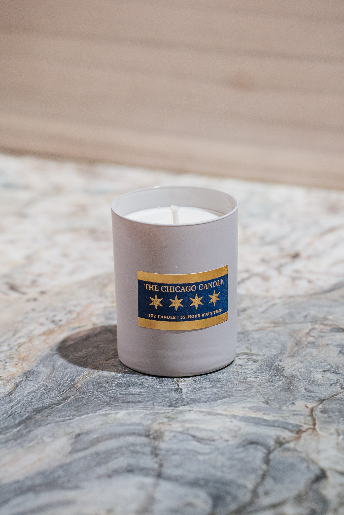 Chicago Fine Fragrance Candle - Gray Vessel