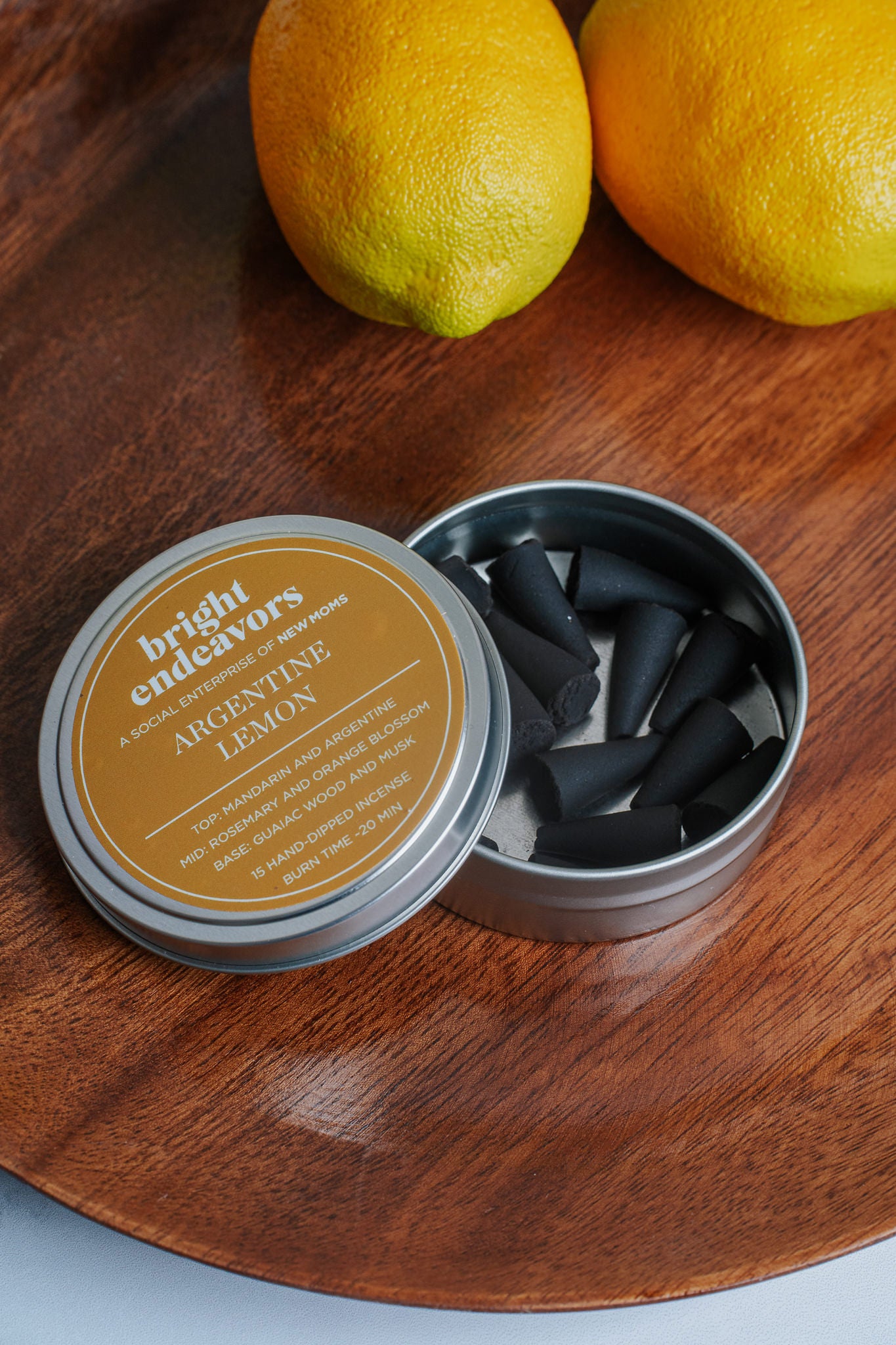 Argentine Lemon Incense Cones