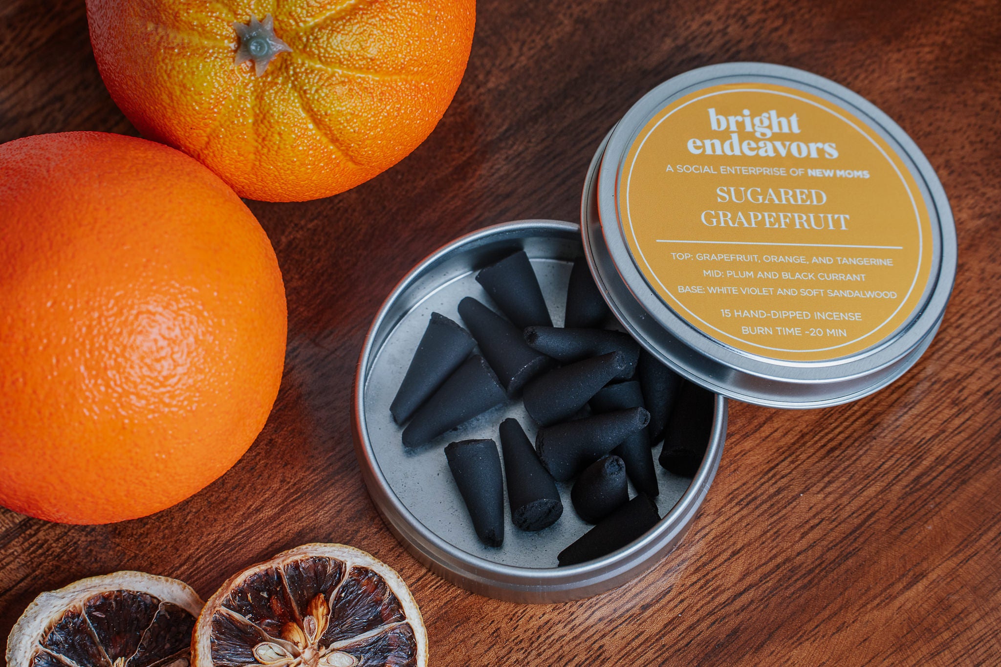 Sugared Grapefruit Incense Cones